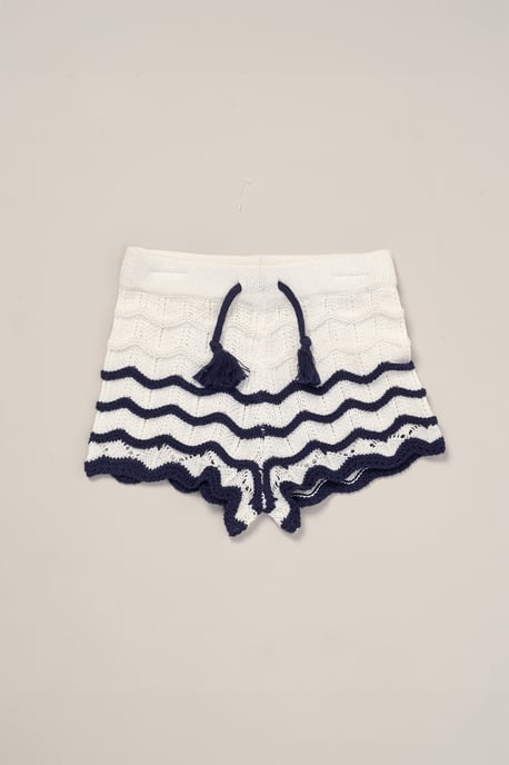 True Knit Top, Shorts and Headband Outfit Set - Image 4