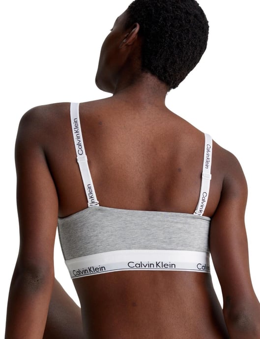 Calvin Klein Modern Cotton Lightly Lined Bandeau Bra - Image 3