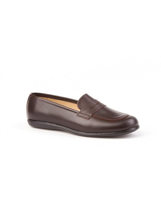 School moccasins made of leather - Image 3