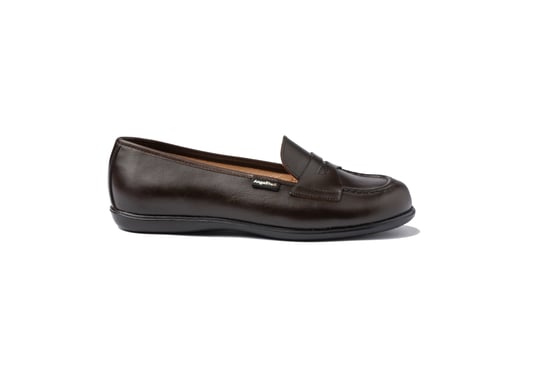 School moccasins made of leather - Image 1
