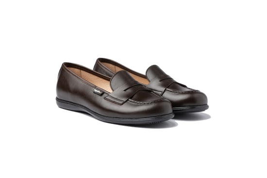 School moccasins made of leather - Image 3