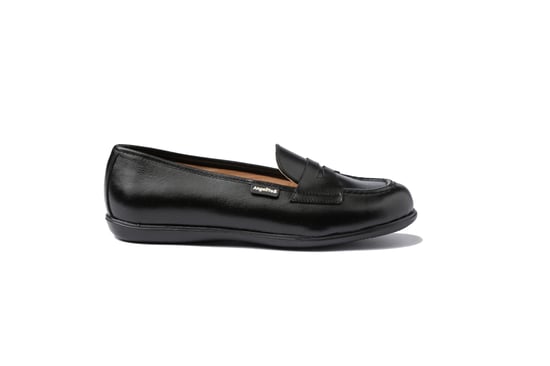 School moccasins made of leather - Image 1