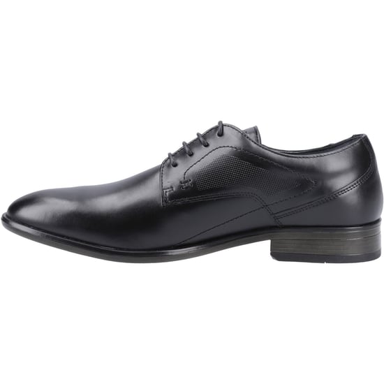 Pod Carl Leren Heren Zwarte Veterschoenen - Image 4
