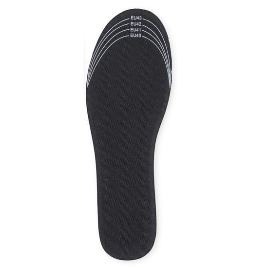 Trespass Adults Unisex Memsole Memory Foam Insole (Black) - Image 3