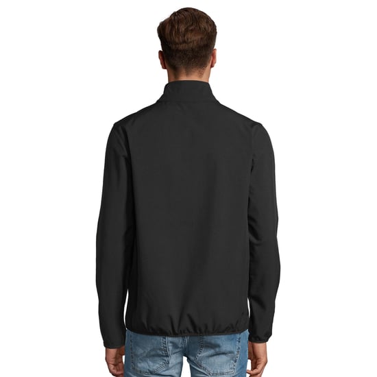 SOLS Mens Radian Soft Shell Jacket (Svart) - Image 2