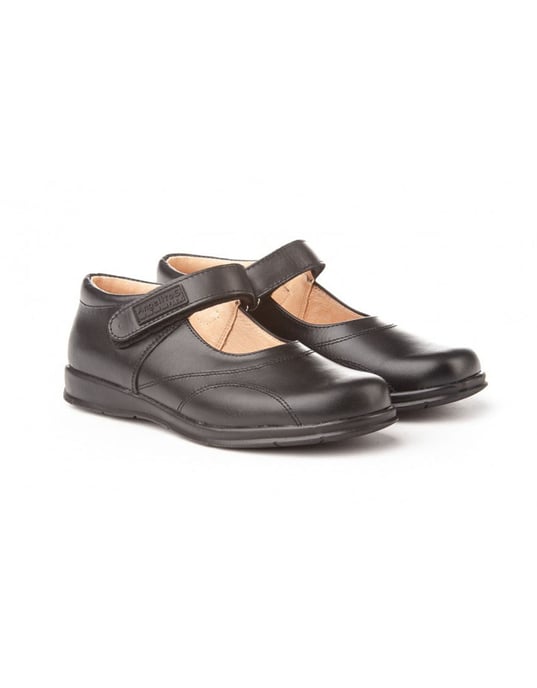 School Ballerina Shoes made of Leather - Image 4