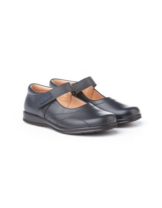 School Ballerina Shoes made of Leather - Image 4