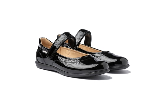 School Ballerina Shoes made of Leather - Image 4