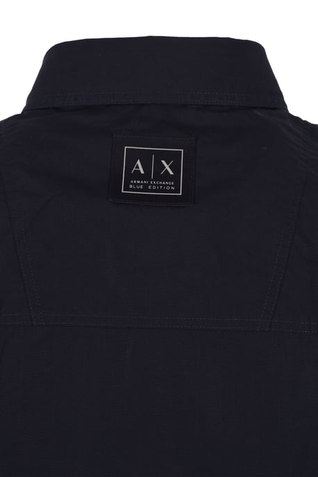 Armani Exchange Long Sleeved Shirt Deep Navy - Image 3