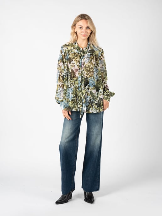 Pinko Shirt Betsy 1 Woman's Green - Image 2