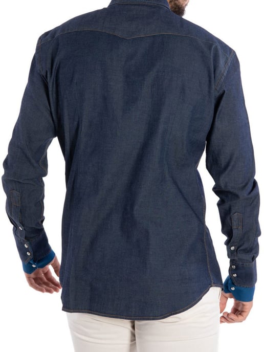 Takeshy Kurosawa Shirt Rodeo Men's Blue - Image 3