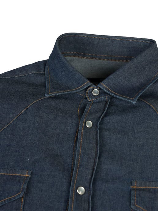 Takeshy Kurosawa Shirt Rodeo Men's Blue - Image 6
