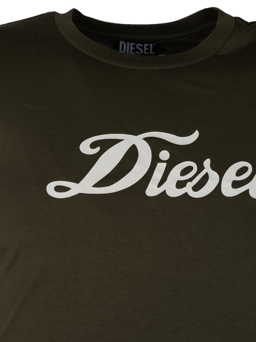 Diesel T-Shirt Sily Men's Green - Image 3