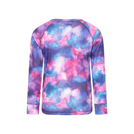 Mountain Warehouse Kinder/Kinder Talus Galaxy Base Layer Set (Donkerpaars) - Image 3