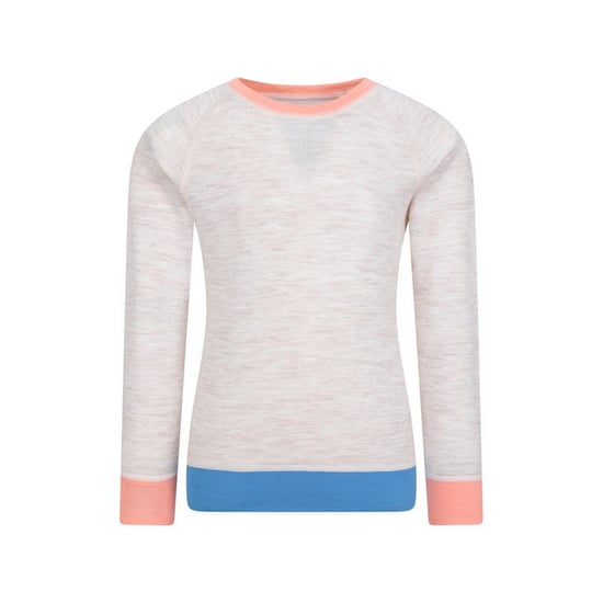 Mountain Warehouse Kinder/Kids Merino Wol Base Layer Set met Kleurblokken (Beige) - Image 3