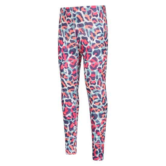 Mountain Warehouse Base Layer Set met dierenprint voor kinderen/Kids Talus (Helder Roze) - Image 2