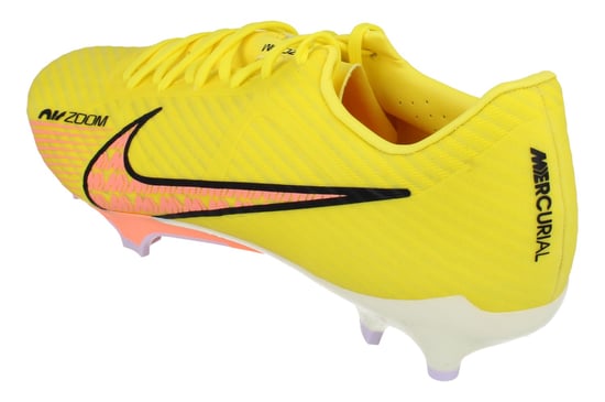 Nike Zoom Vapor 15 Academy Fg/Mg Mens Yellow Football Boots - Image 2