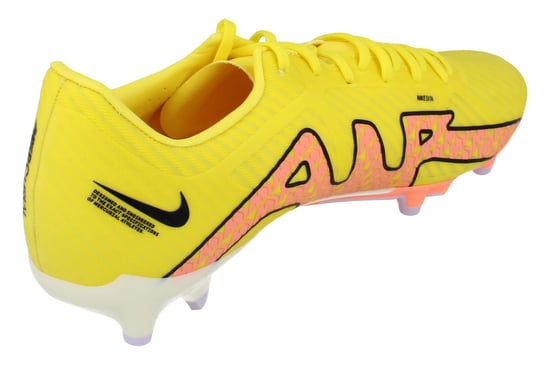 Nike Zoom Vapor 15 Academy Fg/Mg Mens Yellow Football Boots - Image 3