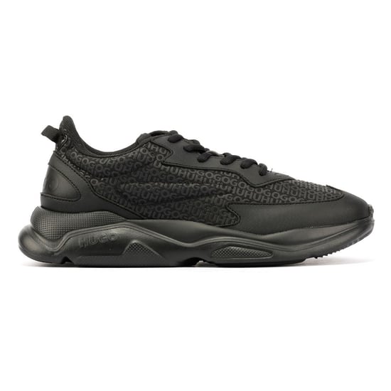 Hugo Leon Runn Monogram Men's Black Trainers - Image 5