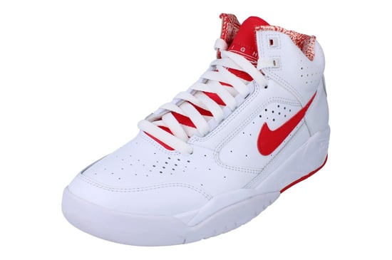 Nike Air Flight Lite Mid Mens White Trainers - Image 1
