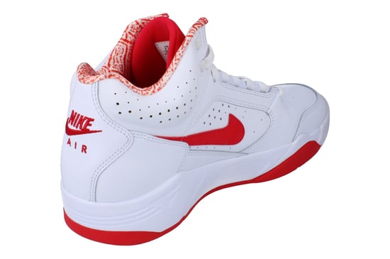 Nike Air Flight Lite Mid Mens White Trainers - Image 3