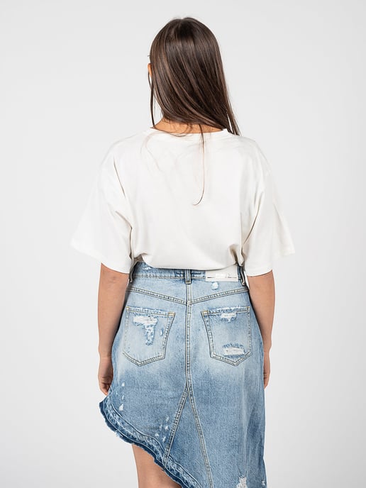 Pinko T-shirt Toccante Woman's White - Image 5
