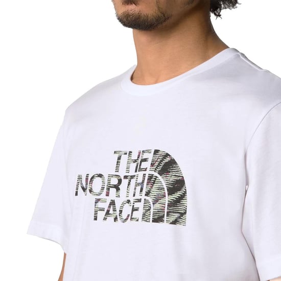 The North Face Men’s Short Sleeve Easy T Shirt TNF White/Beta Flash - Image 6