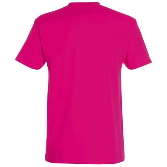 SOLS Unisex Adult Imperial Heavy T-Shirt (Fuchsia) - Image 2