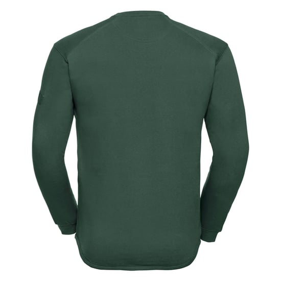 Russell Unisex Vuxen Heavy Duty Work Sweatshirt (Flaskegrön) - Image 2