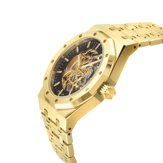 Gevril 49420B Men's Gotham Swiss Swiss Made Automatic, PO24 Skeleton Watch - Image 3