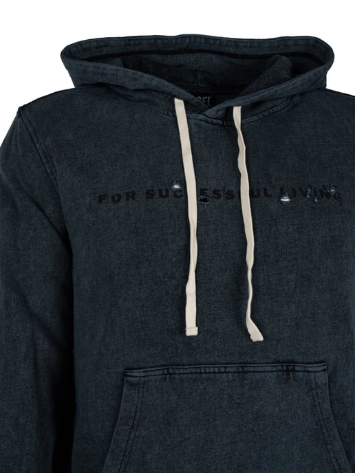 Diesel blouse Ginn Hood Mannen Grijs - Image 3