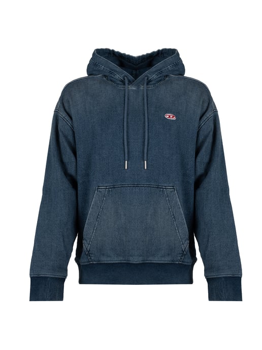 Diesel Sweatshirt De-Um-Rib-Ne Men's Blue - Image 2
