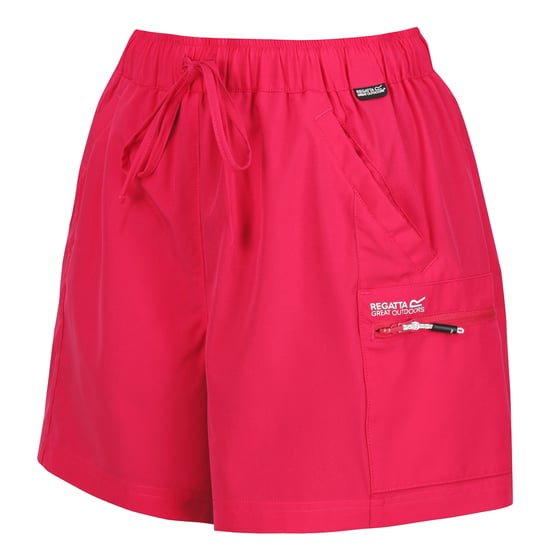 Regatta Womens/Ladies Travel Light Packaway Shorts (Pink Potion) - Image 3