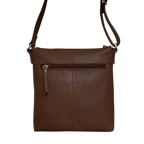 'EDITH' Pebble Grain Leather Crossbody bag - Image 4