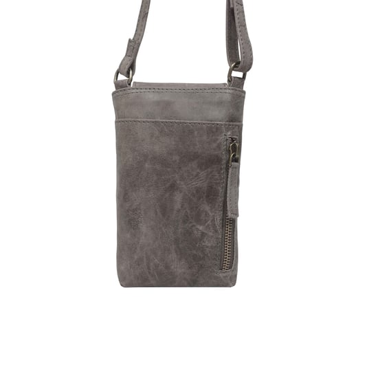 'THEA' Real Leather Mobile Phone Crossbody Bag - Image 4