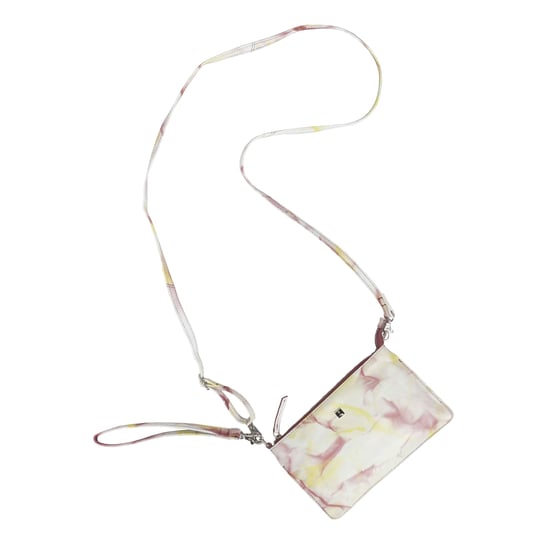 'TODD' Tie Dye Real Leather Crossbody Wristlet Bag - Image 4