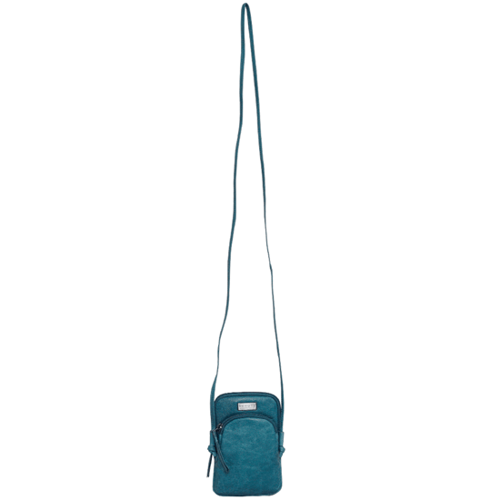 'SARAH' Vintage Natural Grain Leather Mini Crossbody Bag - Image 4