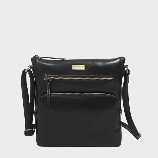 'AGATHA' Real Leather Crossbody Bag - Image 1