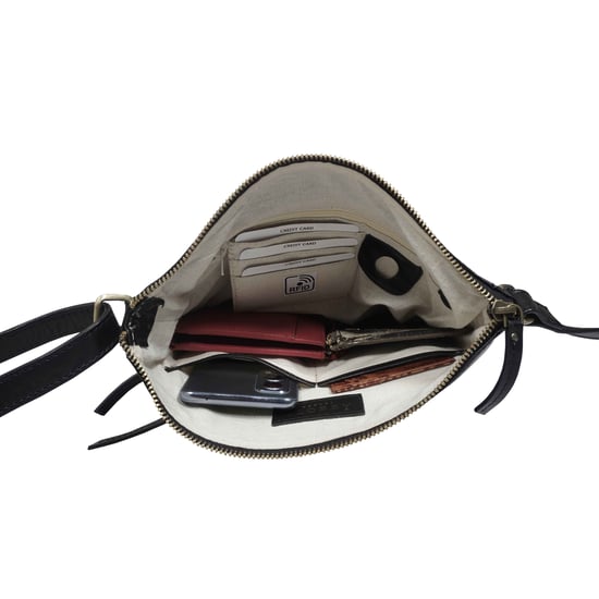 'AGATHA' Real Leather Crossbody Bag - Image 5