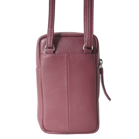 'LEO' Real Leather Crossbody Mobile Phone Bag - Image 4