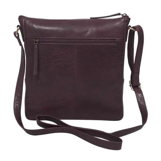 'AGATHA' Real Leather Crossbody Bag - Image 3