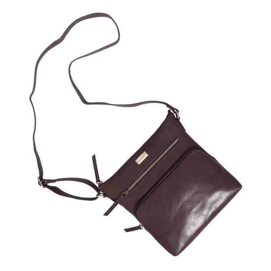 'AGATHA' Real Leather Crossbody Bag - Image 4