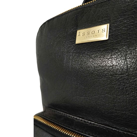ANGEL' Nappa Full Grain Leather Zip-top Backpack - Image 3