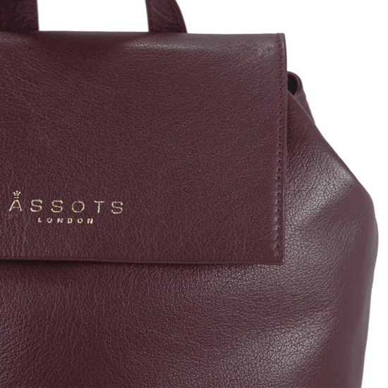 JERMYN' Classic Full Grain Leather Flap-over Backpack - Image 3
