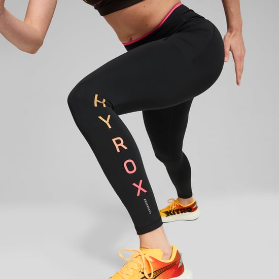 PUMA x HYROX CLOUDSPUN Womens Fleece High-Waist Tights - Image 4