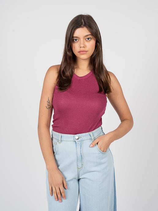 Pinko Top Valutare Woman's Red - Image 3