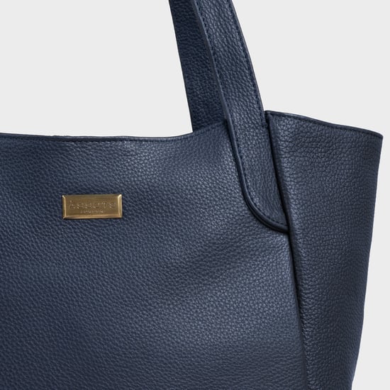 'URBAN TOTE' Pebble Grain Real Leather Work Tote Bag - Image 2