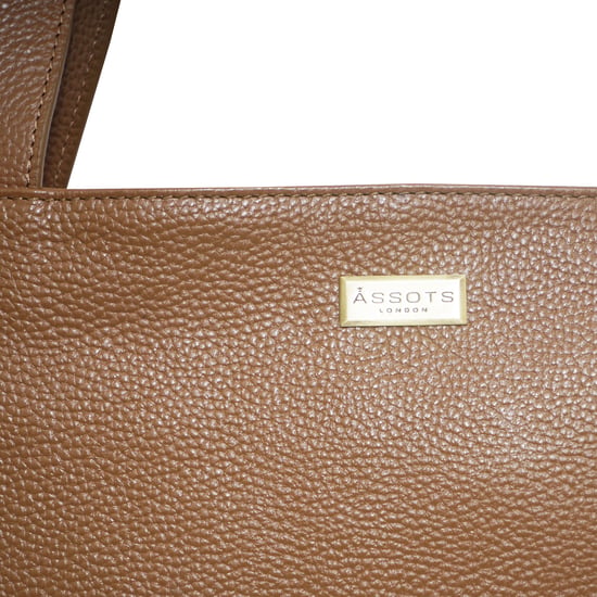 CORDER' Pebble Grain Real Leather Oversized Tote Bag - Image 2