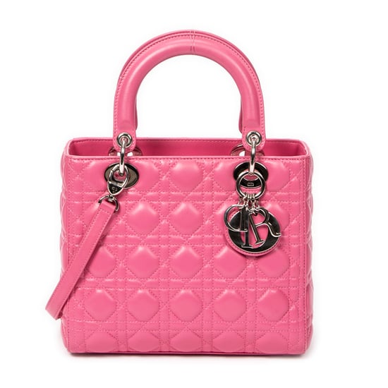 Medium Lady Dior Zip Shoulder Bag - Image 1
