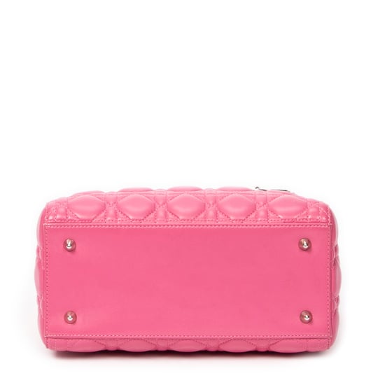 Medium Lady Dior Zip Shoulder Bag - Image 6